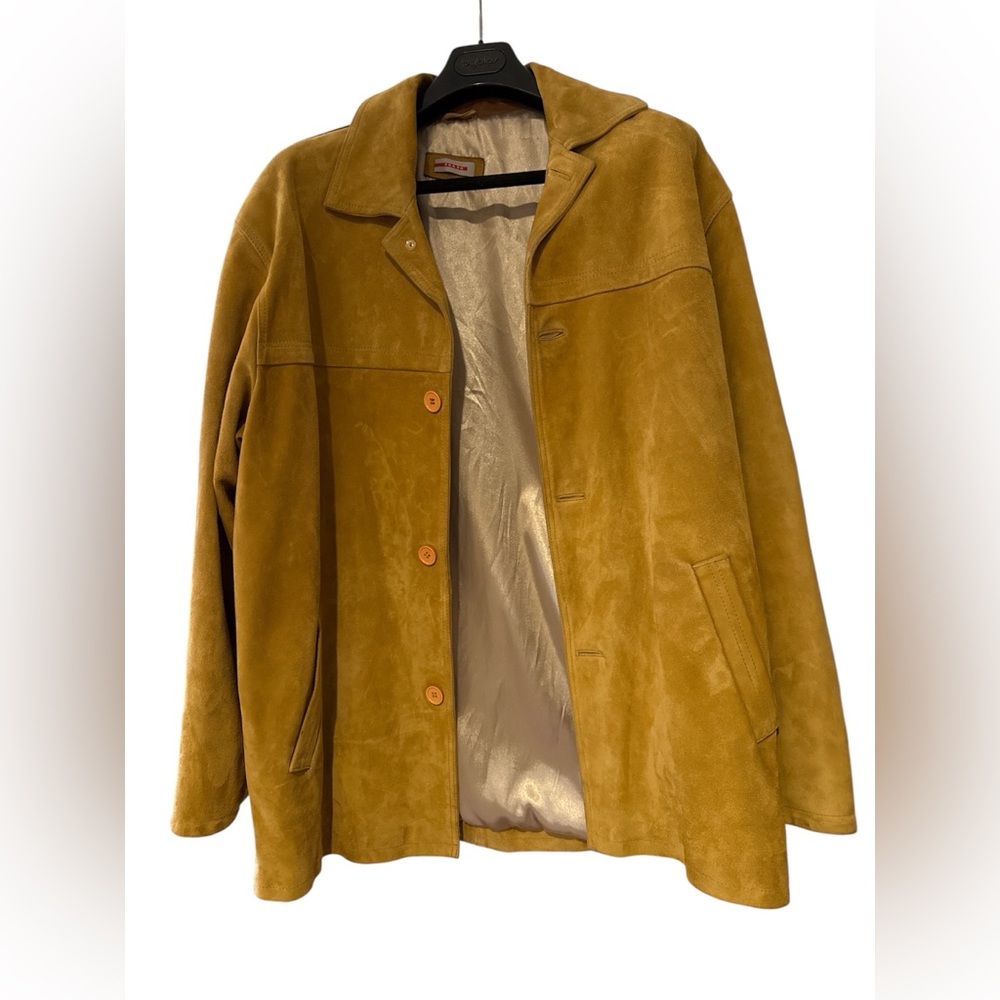 Men’s Prada suede lambskin jacket size XL